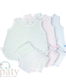 Paty - 2 PC Set, Sleeveless Top w/ Diaper Cover