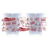 Gameday Shatterproof Cups - Set of 8