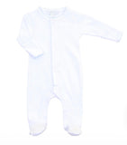 Magnolia Baby - Essentials White Trim Footie with options
