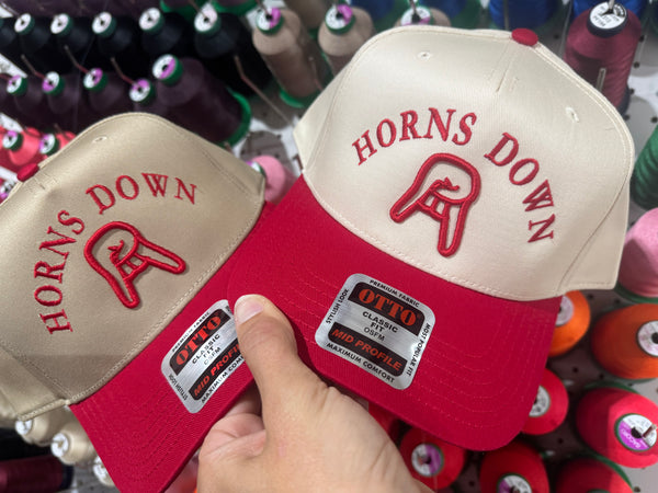 Horns Down 5 panel