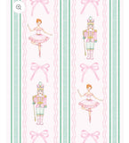 Christmas in JULY - pink nutcracker Button Down Pajamas
