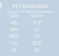 Christmas in JULY - Preorder - Pet Bandana
