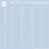 Christmas in JULY - Buttflap - BLUE Christmas Trees