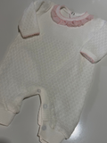 Paty Romper with Chiffon Trim