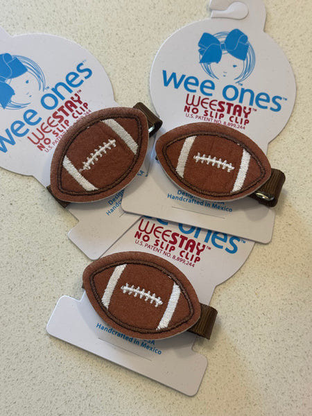 Wee One Felt Football Clip