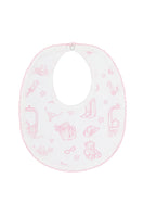 NellaPima Pink Lone Star Toile Bib