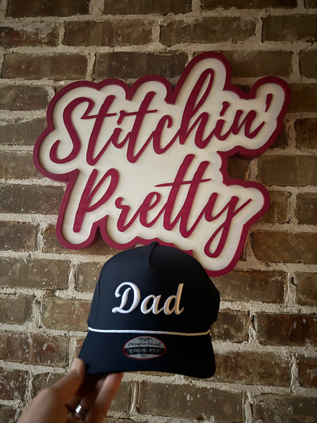 Father’s Day “Dad” rope hat