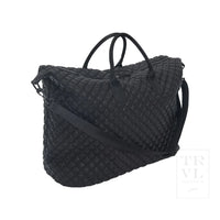 TRVL OVERPACKER - Quilted Black Cheetah Heart Liner