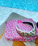 TRVL Classique Bag - cheetah pink