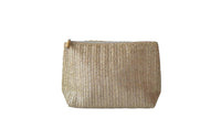 Straw Clutch Metallic